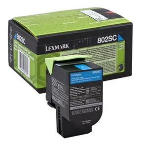 Toner "80C20C0", azurová, pro CX310n/dn tiskárny, return, 2000, LEXMARK